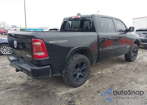 2020 Ram 1500 Laramie 4X4 5'7 Box from USA, damaged, VIN 1C6SRFJT1LN189654